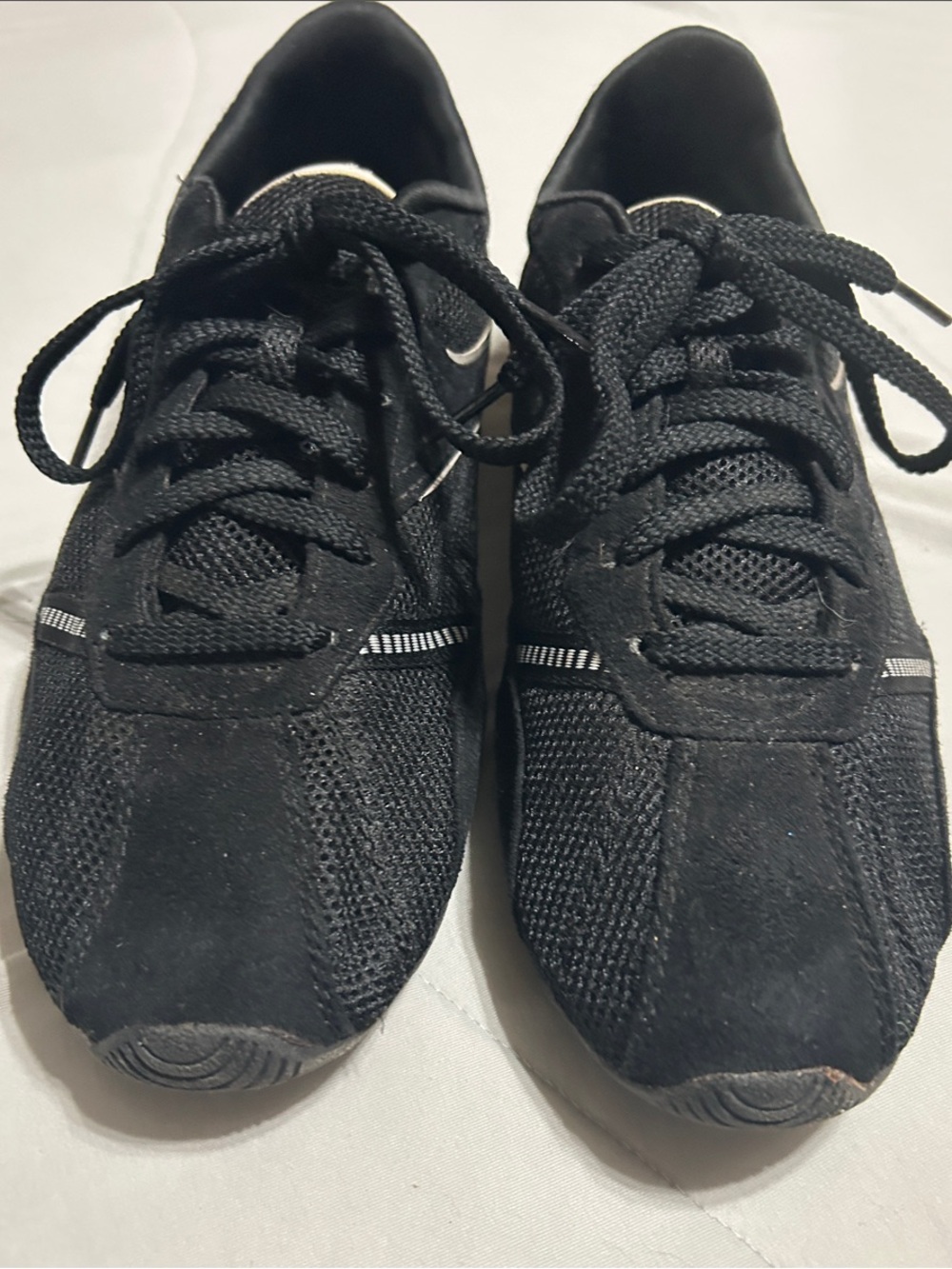 Women's Black Athletic Sneakers